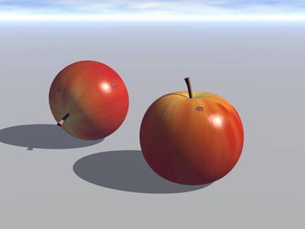 Моделирование яблока